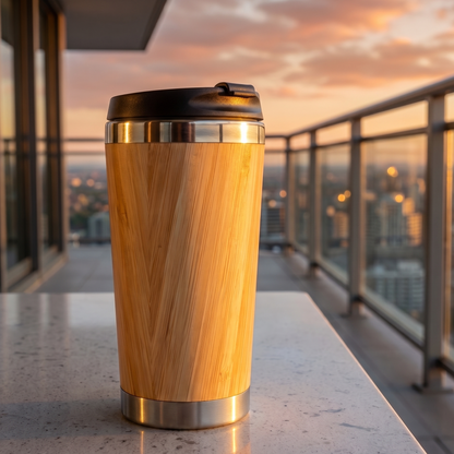 Eco Bamboo Travel Tumbler