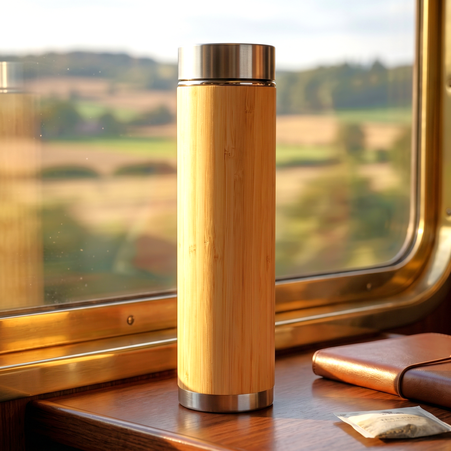 Eco Bamboo Insulated Bottle